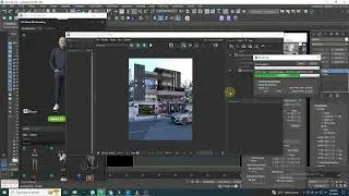 front elevation design 3d max