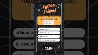 Python Trivia   Tuple 15 #coding #python #techcommunity #shorts #trending #viral #datascience