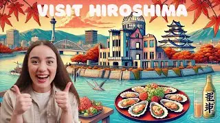 Exploring Hiroshima: History, Must-Try Foods & Modern Life 🍽️#japan