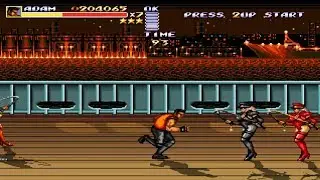 Streets of Rage Remake - SoR 1 Longplay as Adam (Streets of Rage 1)