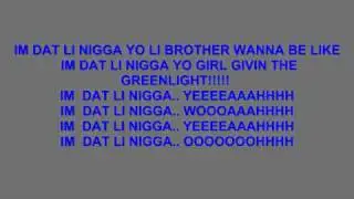 Dat Li Nigga- Boo Milton *Lyrics*