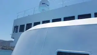 Άφιξη στη Μυτιλήνη, το λιμάνι της Λέσβου - Arrival at Mytilene, the port of Lesbos