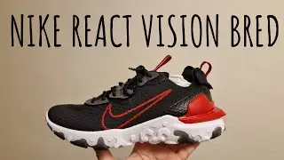 Nike React Vision Black Red White Unboxing and On Foot Review | Detailed Look