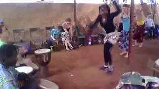Paddy Cassidy djembe solo in Mali