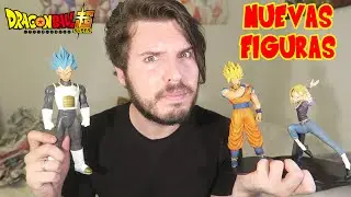 MIS NUEVAS FIGURAS DE DRAGON BALL EPICAS ! VEGETA SSJ BLUE, GOKU SSJ, N18 | RAFYTA