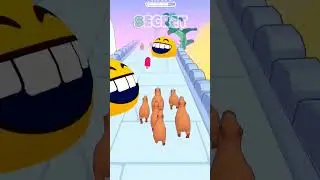 game Play:Capybara rush, #capybararush #капибара #игра #gameplay я русс.#shorts #интересное