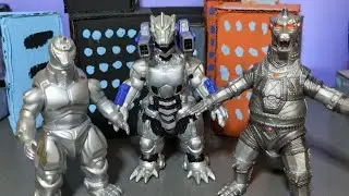 Figure Review 003-MMS Mechagodzilla (Showa), MMS Mechagodzilla (Heisei), and MMS Kiryu