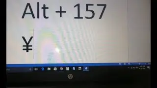 how to type yen sign !! how to type yen symbol in laptop !! laptop me yen sign kaise type kare
