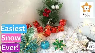 How to Make DIY Snow Using a Diaper