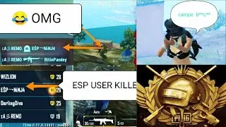 😄I killd  Hacker ESP USER pubg Mobile lite