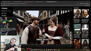 xQc Reacts to Medieval AI Video.