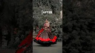 Moody Outdoor Portrait Lightroom Colour Grading Tutorial 🔥 || Colour Grading 🔴⚫ ||