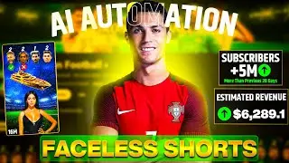 How To Make Faceless Football shorts using ai in 2024🤑How To Make Faceless Football shorts