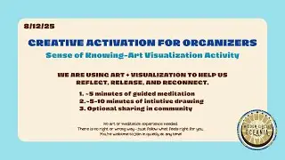 Creative Activation, August 2025