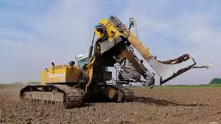 Drainage aanleggen | Laying field drainage | Van Damme Drainage | Entwässerung | Trenching |