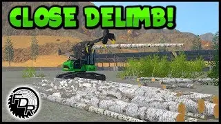 Delimb At The Mill | Farming Simulator 2017 | Logging & Forestry #200