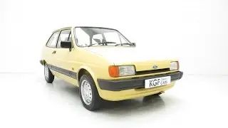 A Delightfully Charming and Pristine Ford Fiesta Mk2 1.1L with Just 40,679 Miles. SOLD!
