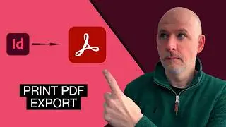 How to Export a Print PDF in InDesign | EASY Tutorial
