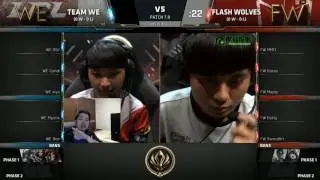 【叉燒老師來分析】MSI｜WE vs FW 2017/05/11