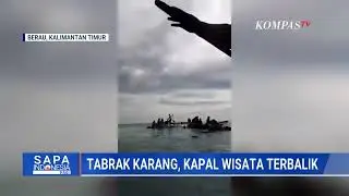 15 Orang Dievakuasi Nelayan Usai Kapal Wisata Hantam Terumbu Karang di Perairan Maratua Kaltim