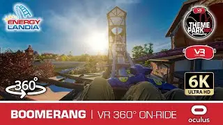 360&deg; BOOMERANG onride VR Roller Coaster #energylandia kolejka g&oacute;rska #rollercoaster