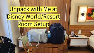 Disney World Unpack with Me and Resort Room Setup | Pop Century Resort | Solo Mom Trip