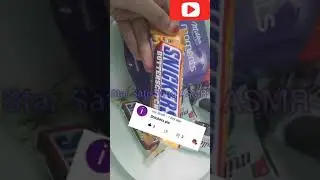 Please Subscribe♡For More Butterscotch Snicker Chocolate Bar. Snicker Chocolate #Snicker #asmr Milka
