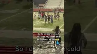 Coach is faster than his whole team 🤣