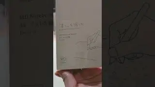 Midori Notebook A5 Dot Grid aesthetic unboxing ✨️ #notebook  #aesthetic #unboxing