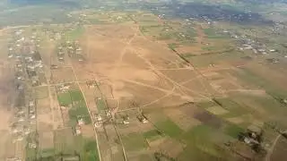 Landing at Rabat-Salé airport (RBA) may 2018  الهبوط بمطارالرباط-سلا