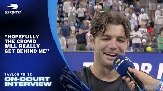 Taylor Fritz On-Court Interview | 2025 US Open Round 4