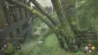 Hogwarts Legacy Use Disillusionment Invisibility Sneak Around Goblin Encampment Get to Near Carts