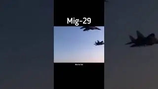 Russian Mig-29 Loaded with Guided Bomb Under the Wing