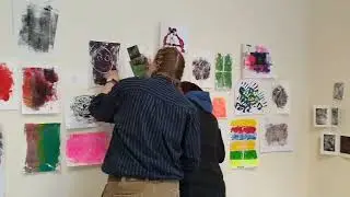 Kunstprojekt in den Osterferien mit dem Atelier Artig aus K&ouml;ln
