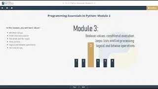 PCAP - Programming Essentials in Python course: Module 3 (making Decisions_if-elif-else)
