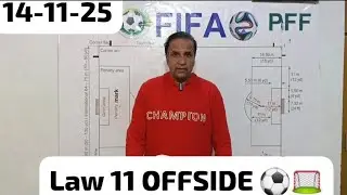 Law 11 OFFSIDE ⚽🥅