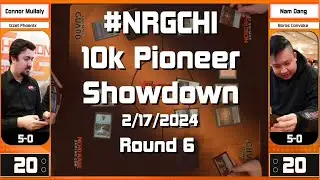 NRG 10K Pioneer Showdown - Round 6 Connor Mullaly (Izzet Phoenix) VS Nam Dang (Boros Convoke)