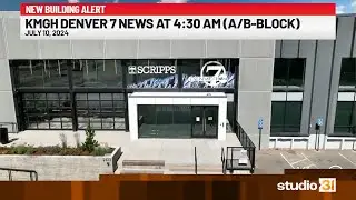 KMGH Denver 7 News at 4:30 AM (A/B-Block), 7/10/2024 (New Building)