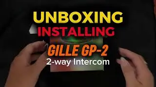 How to Install GILLE GP-2 | Two-way Intercom | Bluetooth