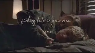 tate langdon asmr~ finding tate in your room before bed- comfort/sleep aid