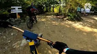 New bike day for... not me... but the hardcore hippie.. Test-n-tune laps at highland.
