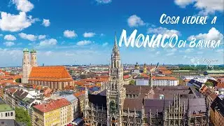 Viaggio a MONACO DI BAVIERA - Cosa vedere assolutamente, itinerario dei luoghi da visitare in 4K