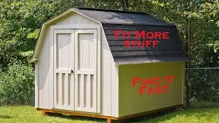 Storage Shed Organization Ideas
