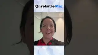M&eacute;linda Davin-Soulas passe un bon anniversaire au Macintosh !