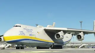 ANTONOV AN225 MRIYA (4K) MSFS2023 | EPGD-EKCH / serw north eur.