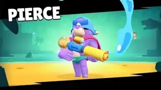 Brawl stars yeni gelen karakter Pierce oynadım