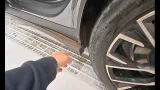 ZEEKR 7X. Задние подкрылки.
