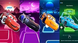 CARS - Coffin Dance Song (cover) Tiles hop dance | McQueen vs Storm vs Cruz vs King 