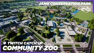 Planet Zoo LIVE | Sunday Tease & Updates | Twitch Catch Up | Jamii Conservation Park | Community Zoo