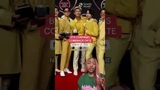 BTS announce comeback date: March 29th, 2026! #btsarmy